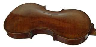 Feine italienische Violine, transparenter brauner Lack, guter Zustand 