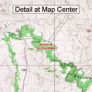   Map   Herrick NE, South Dakota (Folded/Waterproof)