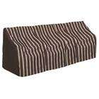 Fifthroom Metro Brown Extra Large Wicker Sofa Chair Cover