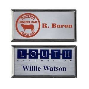   Name Badge Aluminum Name Badge Aluminum Name Badge