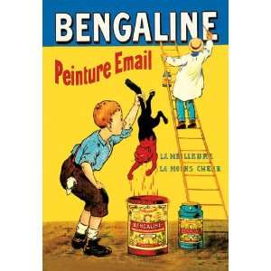 Bengaline Peinture Email La Meilleure La Moins Chere 12x18 Giclee on 