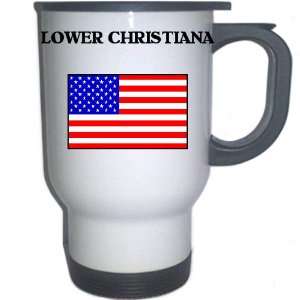  US Flag   Lower Christiana, Delaware (DE) White Stainless 