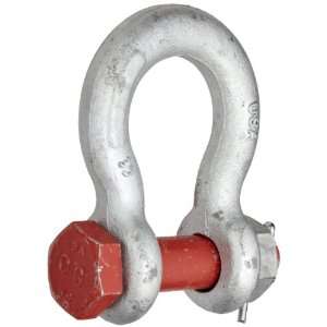 Crosby 1019515 Carbon Steel G 2130 Bolt Type Anchor Shackle 