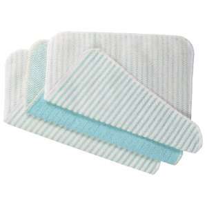  Now Designs Scrubby Stripe Dishcloths, Bali Blue, Set of 3 