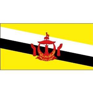  Brunei 2 x 3 Nylon Flag Patio, Lawn & Garden