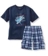 Boys Jersey Knit Sleepwear, Short Set