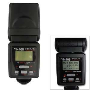  Yongnuo YN468 Speedlite Flash for Canon E TTL SLR Cameras 