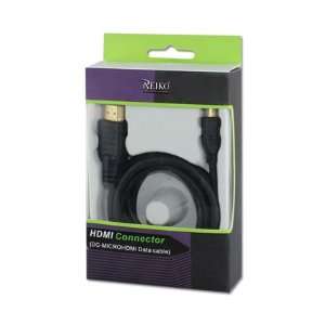  High Speed Micro HDMI to HDMI Cable with Ethernet   6ft 