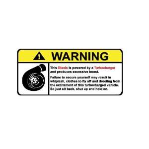  Skoda Warning Turbocharger