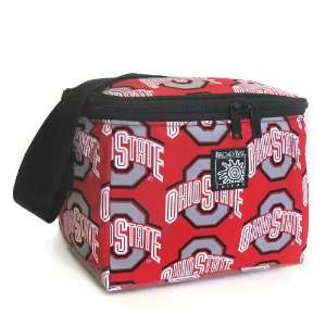 OSU Buckeyes Lunch Box Cooler Insulated Ohio State Bag  NO Lead Free 