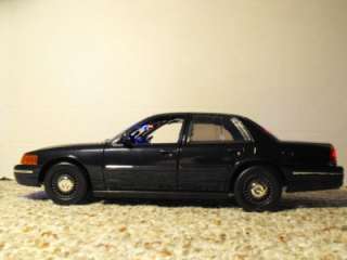18 Undercover Dark Blue Police Car Lights Custom FCV Slicktop  