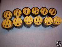 50 electrical plugs 25 male 25 female 15 amp 125V NEW  
