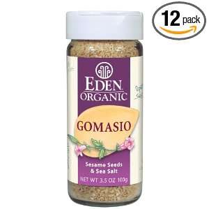 Eden Organic Gomasio, 3.5 Ounce Canisters (Pack of 12)  