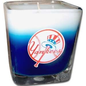  New York Yankees Small Square Candle