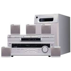  JVC DSTP570 DVD Home Theater System (Silver) Electronics