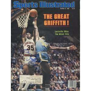 Darrell Griffith Autographed Sports Illustrated Magazine  