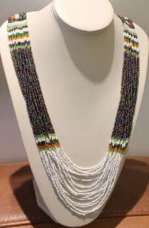 16 layer Beads necklace handicraft manufacturing millet  