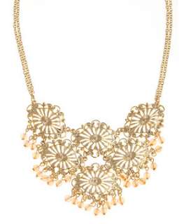 Pink (Pink) Filigree Collar Necklace  242371570  New Look