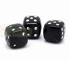 100 black opaque acrylic cube dice spacer beads 9x9mm location china 