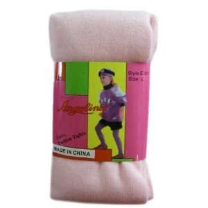 Girls Fashion Cotton Tights, Xlarge (Pink) By Angelina 