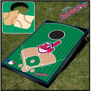 Cleveland Indians Bean Bag Cornhole Tailgate Toss Game  