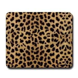  Leopard Print Animal Mousepad by  Office 