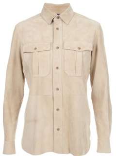 Ralph Lauren Suede Shirt   Tessabit   farfetch 