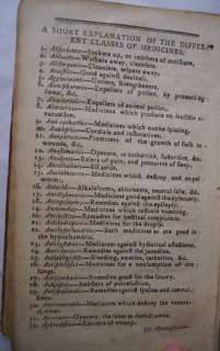 RARE 1st American Herbal 1801 Stearns Medicine Remedies  