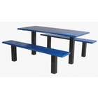 Sports Play 601 660 8& Straight Post Picnic Table with 4&& Square 