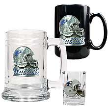Great American Products New England Patriots Tankard/Mug/Shot Glass 
