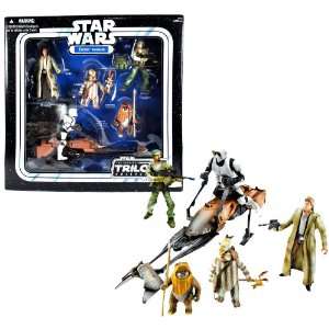   Han Solo with Blaster Pistol, Rebel Trooper with Backpack and Blaster