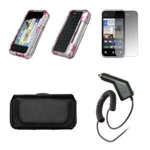  Motorola Backflip MB300 Black Leather Carrying Pouch 