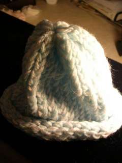 HAND CROCHETED BABY HATS   VARIOUS COLORS  