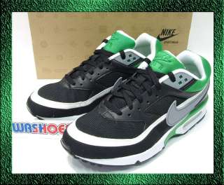 Nike Air Classic BW Textile Black Green US 7~12 max 90  