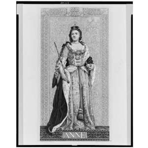  Anne Queen Great Britain,H. Bourne, Rysbrack,1800s