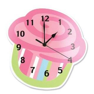   lab wall clock cupcake by trend lab buy new $ 21 95 $ 19 79 8 new from
