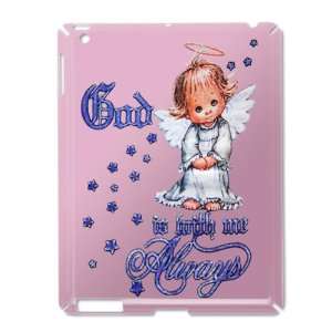  iPad 2 Case Pink of God Is With Me Always Angel 