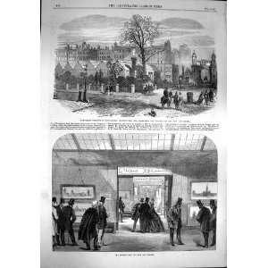  1867 Design Law Courts LincolnS Inn Building Print