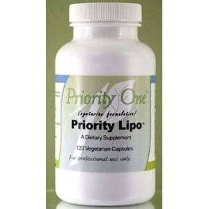  Priority One Vitamins   Priority Lipo 120 vcaps [Health 