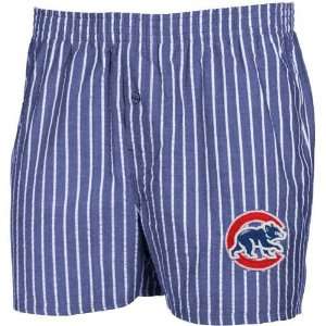  NCAA Chicago Cubs Royal Blue MLB Line Up Boxer Shorts 