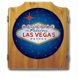    Las Vegas Dart Cabinet includes Darts and Board Electronics