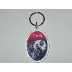  TENNESSEE TITANS Team Colors & Logo (4 Inch) Acrylic KEY 