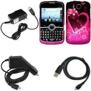 iFase Brand Huawei Express M650 Combo Purple Love Protective Case 