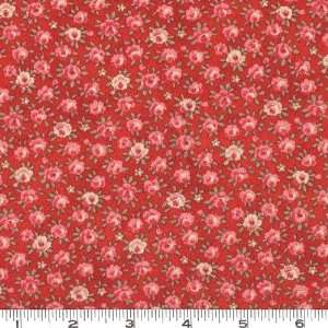 45 Wide Holly Go Lightly Mini Rose Red Fabric By The 