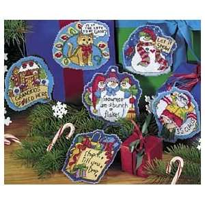Holiday Fun Ornaments (set of 6) Counted Cross Stitch Kit