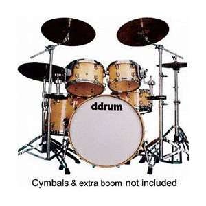  ddrum Dominion maple series DM22 5 Piece drum kit, Black 