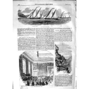    1852 REGATTA LISBON YACHTS ARROW MANCHESTER LIBRARY