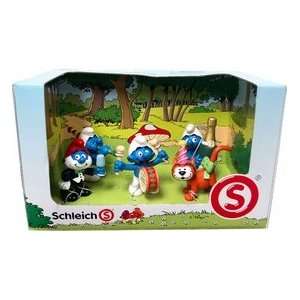  Schleich the Smurfs Mini Figure 5 pack Set the Celebration 