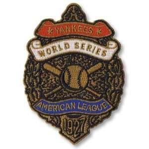  2 Patch Pack   1927 New York Yankees World Series MLB Logo 