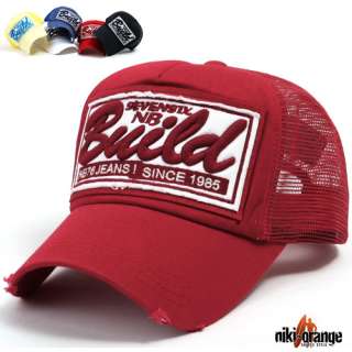 Cap niki orange® 27 Trucker Mesh Baseball Vintage Caps  